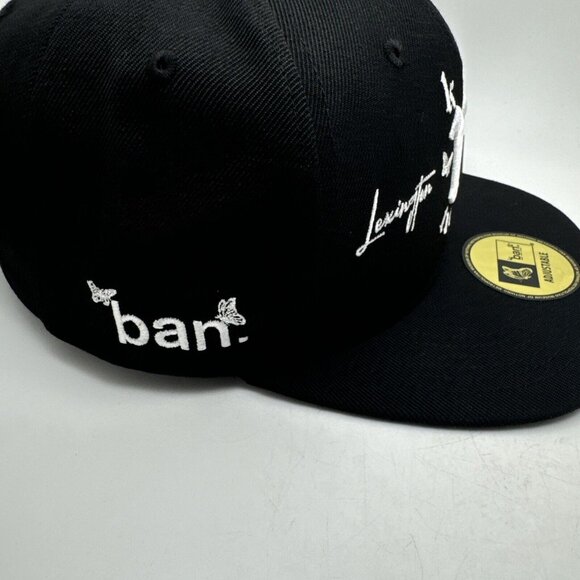 Brand About Nothing BAN Lexington Snap Back Flat Bill NIB GR16 - Picture 5 of 9
